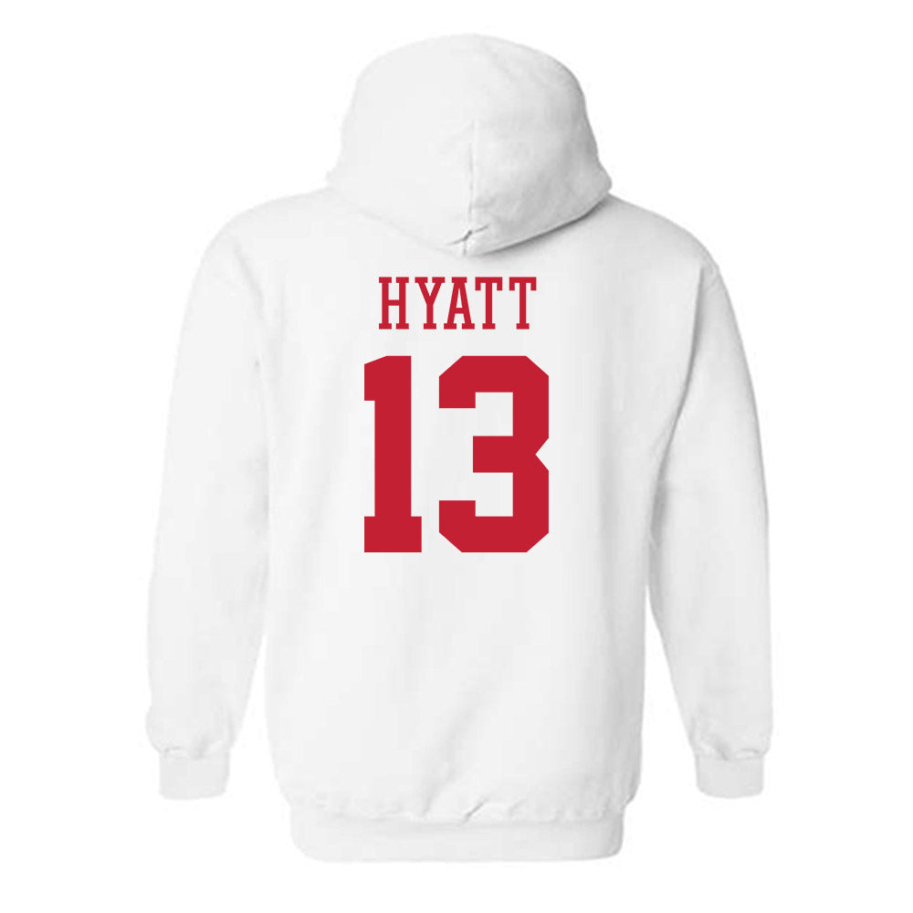 Arizona - NCAA Football : Devin Hyatt - Sports Shersey Hooded Sweatshirt-1