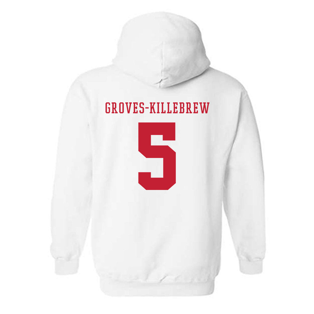 Arizona - NCAA Football : Marquis Groves-Killebrew - Sports Shersey Hooded Sweatshirt-1