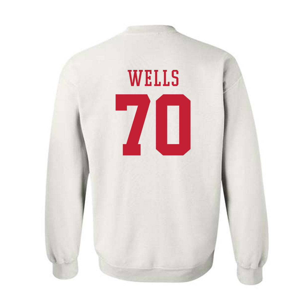 Arizona - NCAA Football : Zarius Wells - Sports Shersey Crewneck Sweatshirt