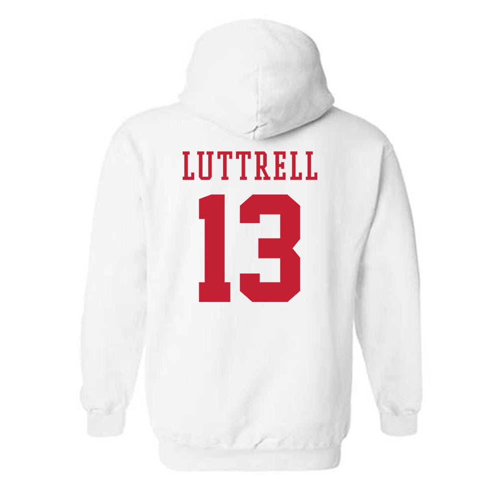 Arizona - NCAA Football : Jack Luttrell - Sports Shersey Hooded Sweatshirt-1