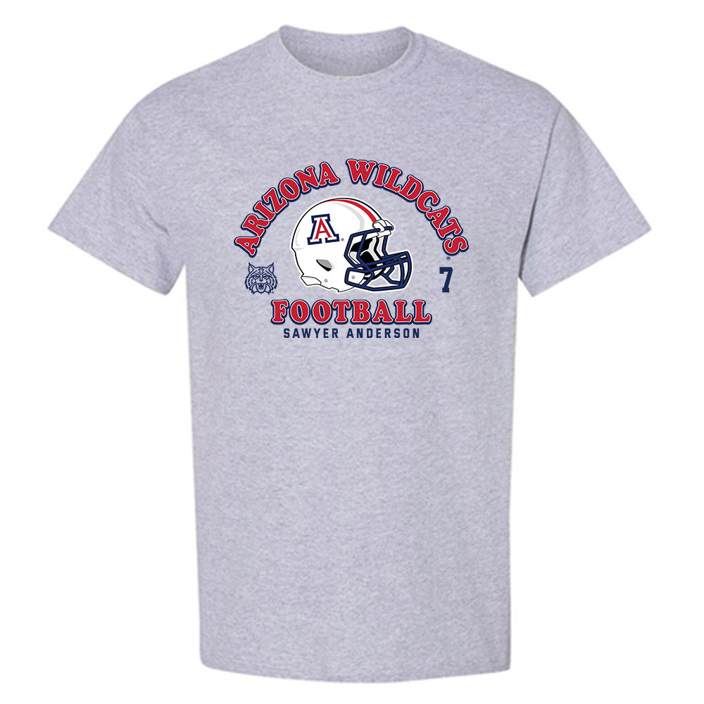 Arizona - NCAA Football : Sawyer Anderson - Sports Shersey T-Shirt-0