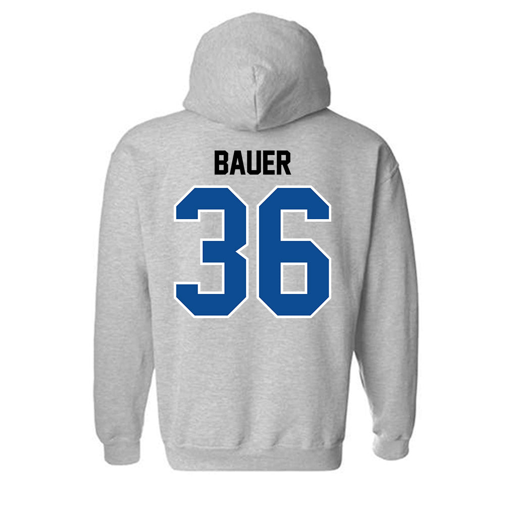 UAH - NCAA Men's Lacrosse : Andrew Bauer - Classic Shersey Hooded Sweatshirt-1