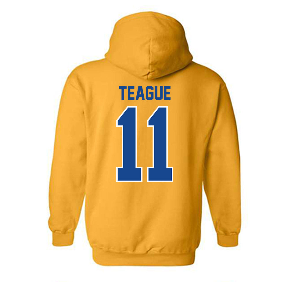Albany State - NCAA Women's Volleyball : Josiya Teague - Hooded Sweatshirt-1