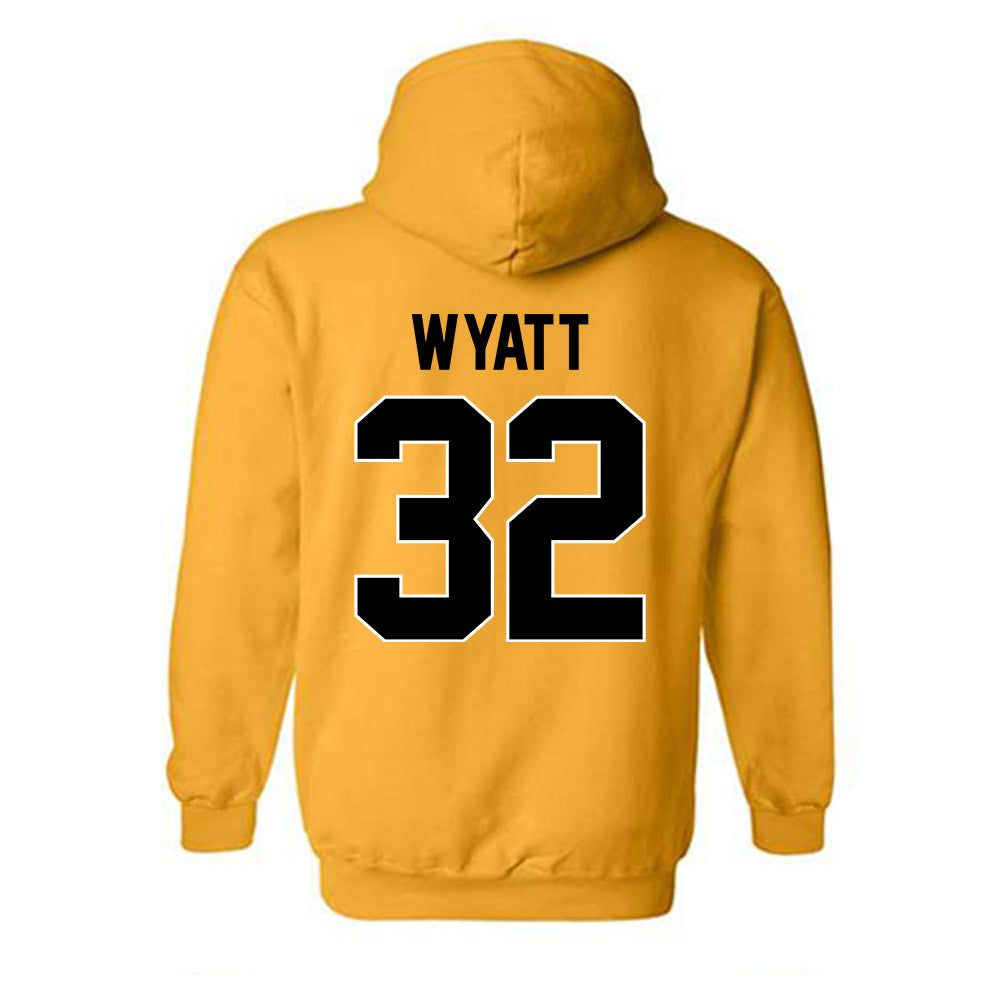 Missouri - NCAA Football : Gavin Wyatt - STP Gold Hooded Sweatshirt-1
