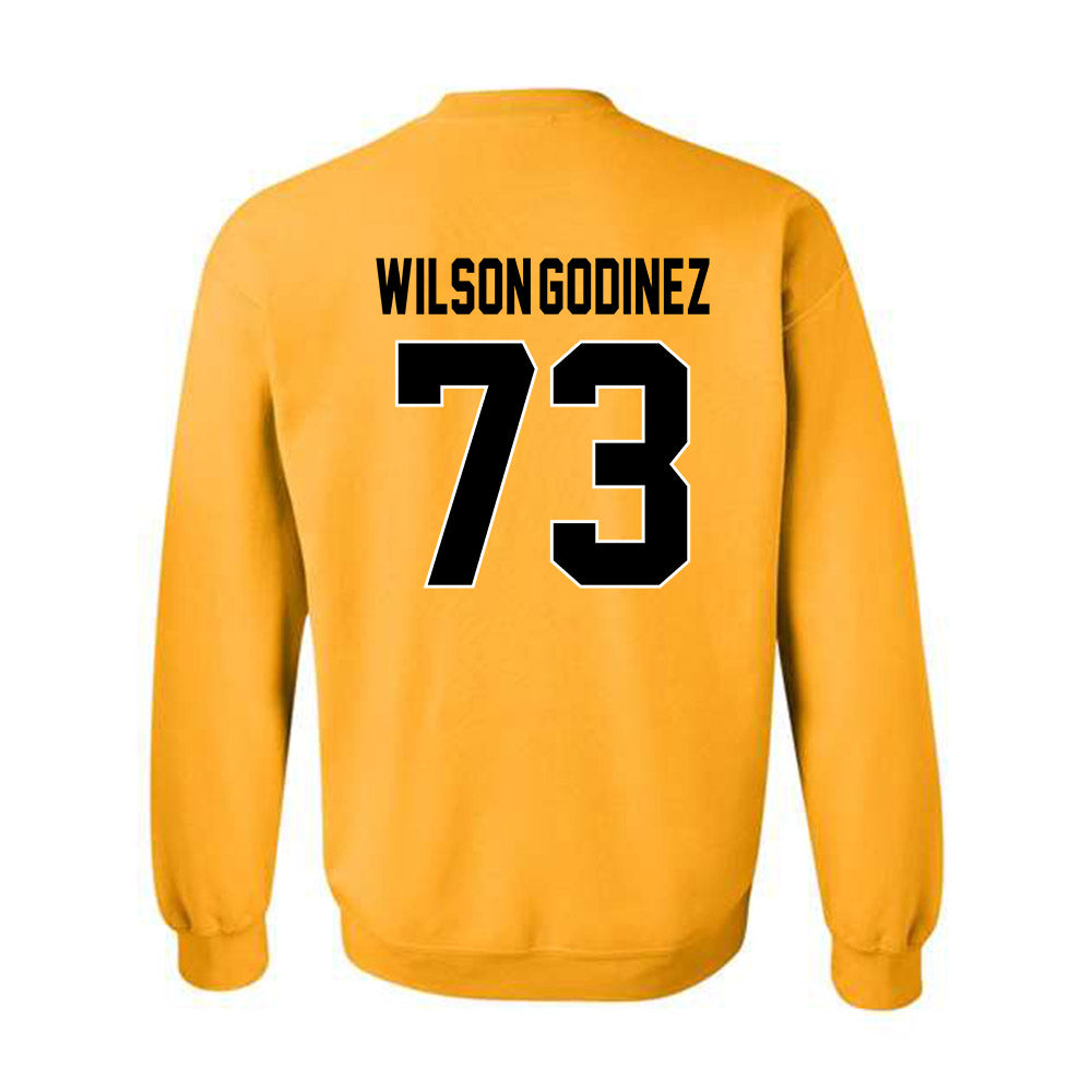 Missouri - NCAA Football : Tristan Wilson-Godinez - STP Gold Crewneck Sweatshirt-1