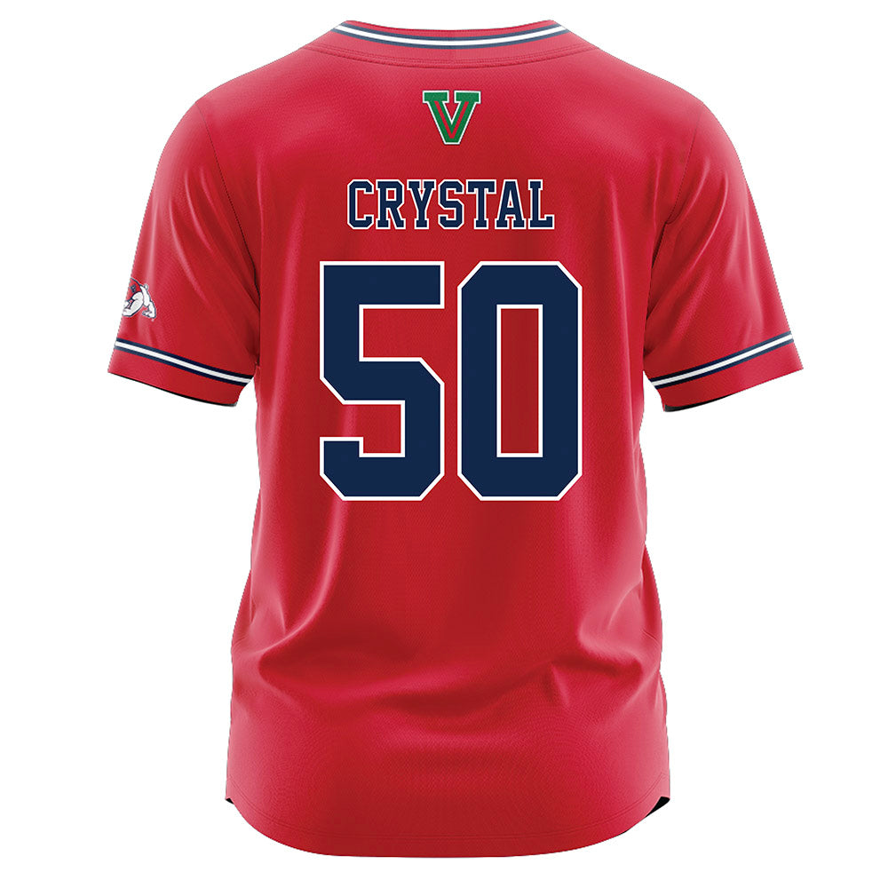 Fresno State - NCAA Baseball : Douglas Crystal - Red Jersey-1