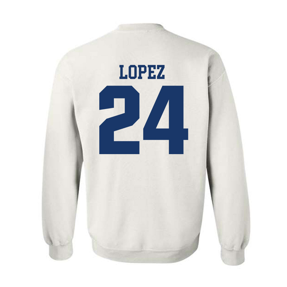 Francis Marion - NCAA Women's Soccer : Alena Lopez - Classic Shersey Crewneck Sweatshirt-1