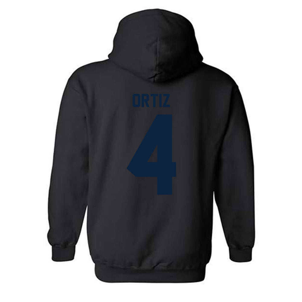Syracuse - NCAA Women's Volleyball : Emma Ortiz - Classic Shersey Hooded Sweatshirt-1