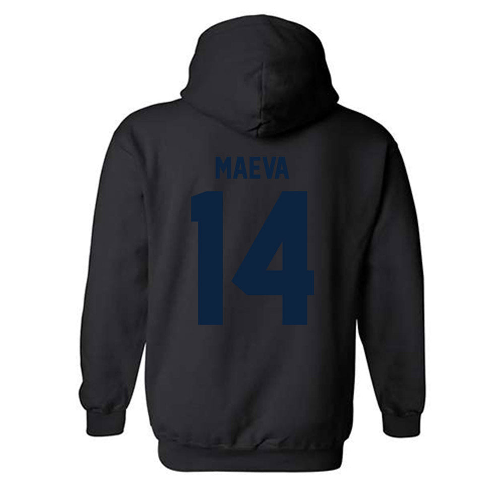 Syracuse - NCAA Women's Volleyball : Tehya Maeva - Classic Shersey Hooded Sweatshirt-1