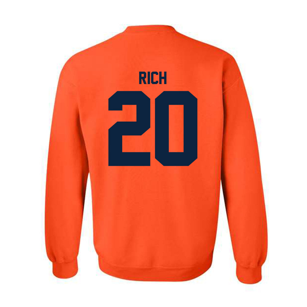 Syracuse - NCAA Women's Lacrosse : Mackenzie Rich - Classic Shersey Crewneck Sweatshirt-1