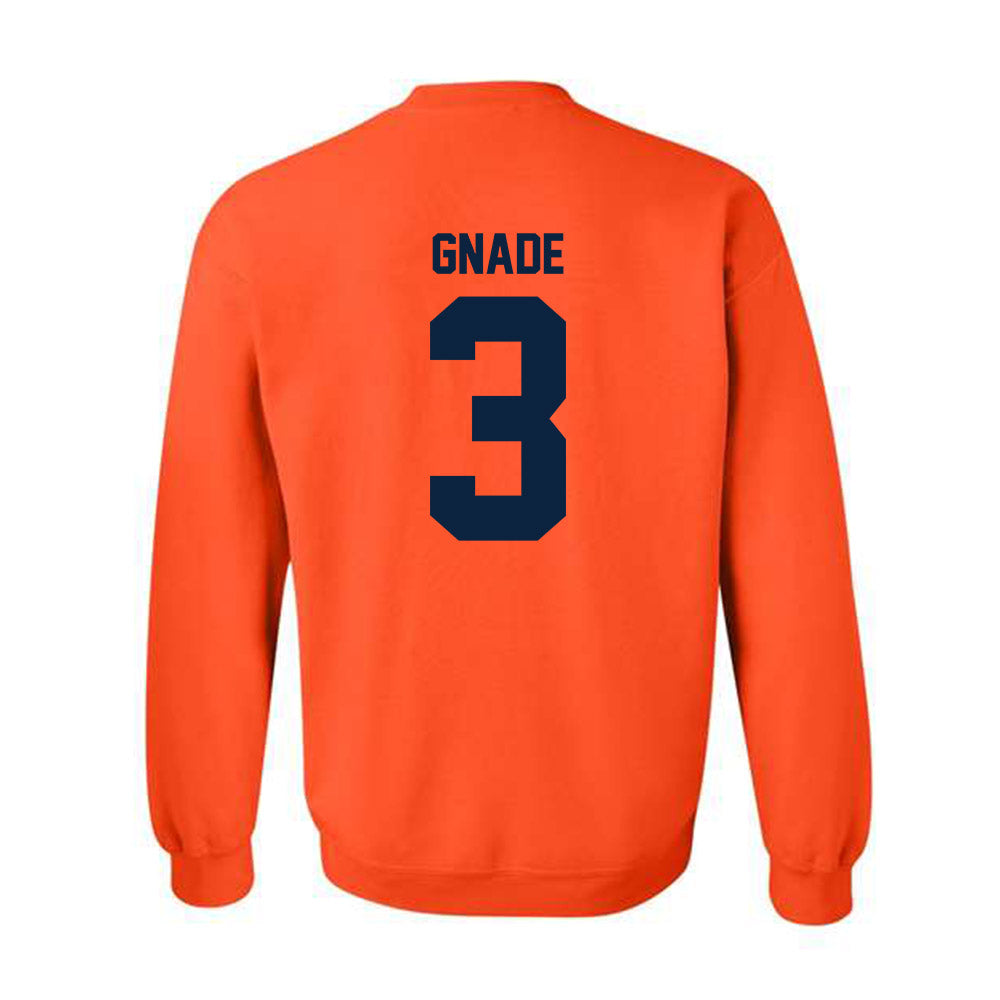 Syracuse - NCAA Women's Ice Hockey : Emma Gnade - Classic Shersey Crewneck Sweatshirt-1