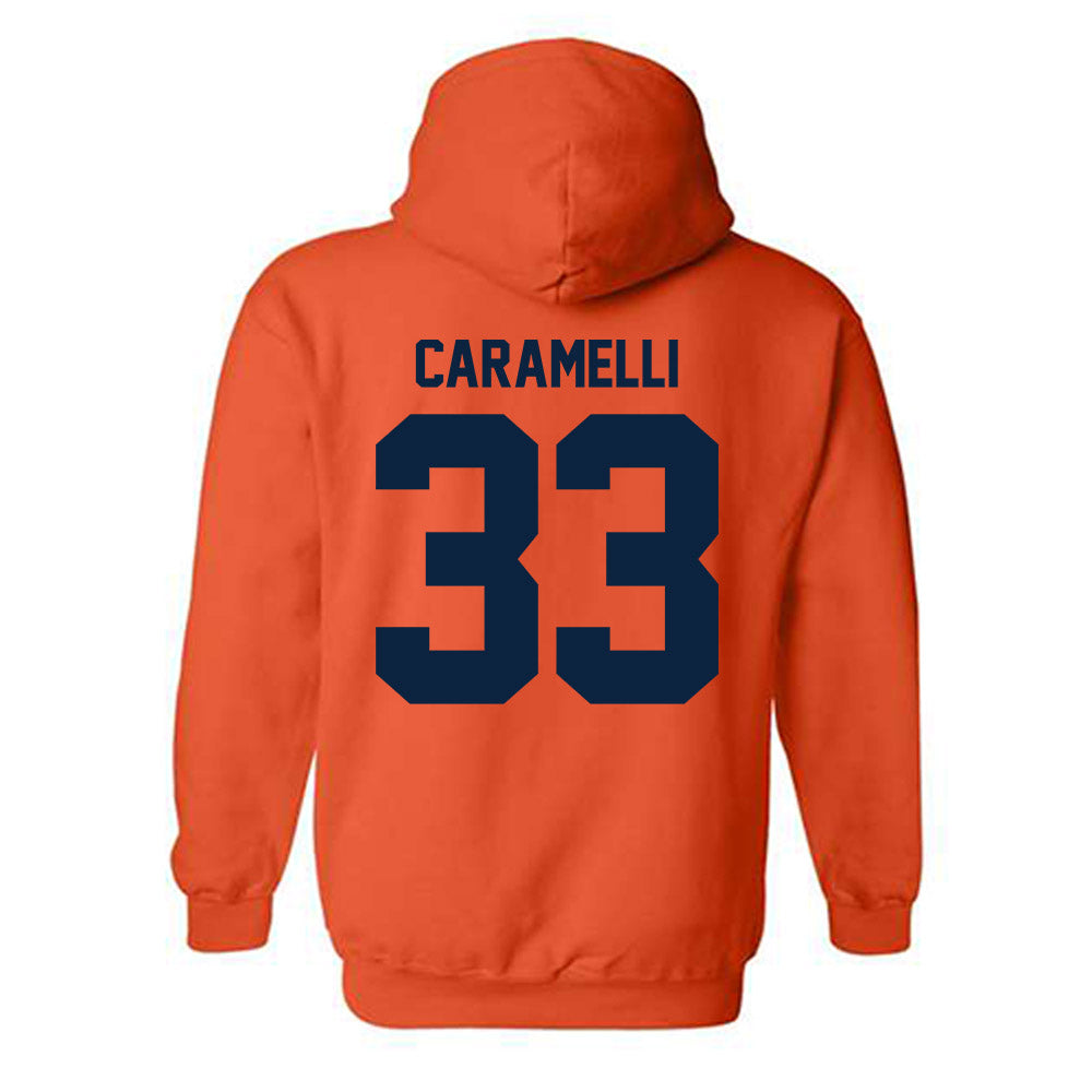 Syracuse - NCAA Women's Lacrosse : Joely Caramelli - Classic Shersey Hooded Sweatshirt-1