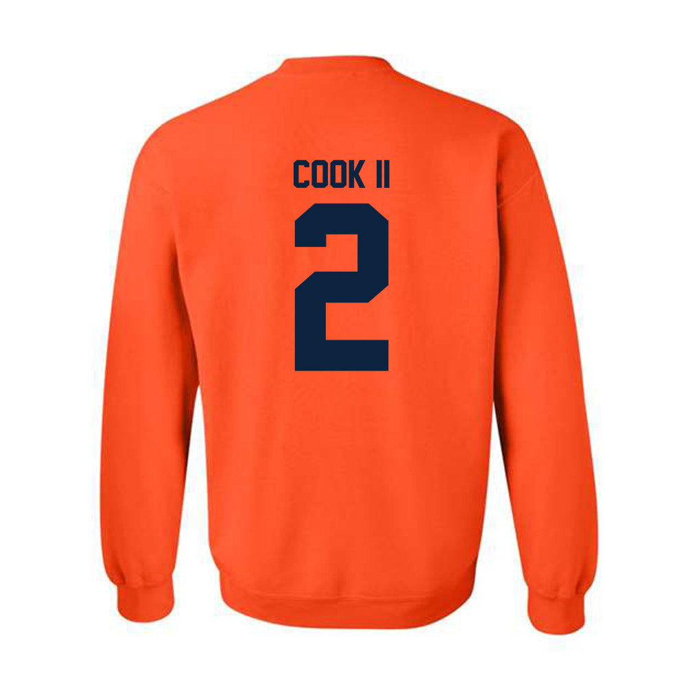 Syracuse - NCAA Football : Johntay Cook II - Classic Shersey Crewneck Sweatshirt-1
