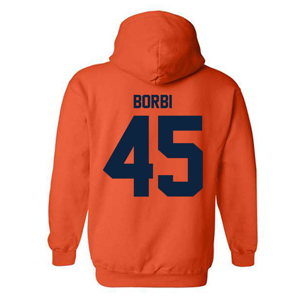 Syracuse - NCAA Women's Lacrosse : Mackenzie Borbi - Classic Shersey Hooded Sweatshirt-1