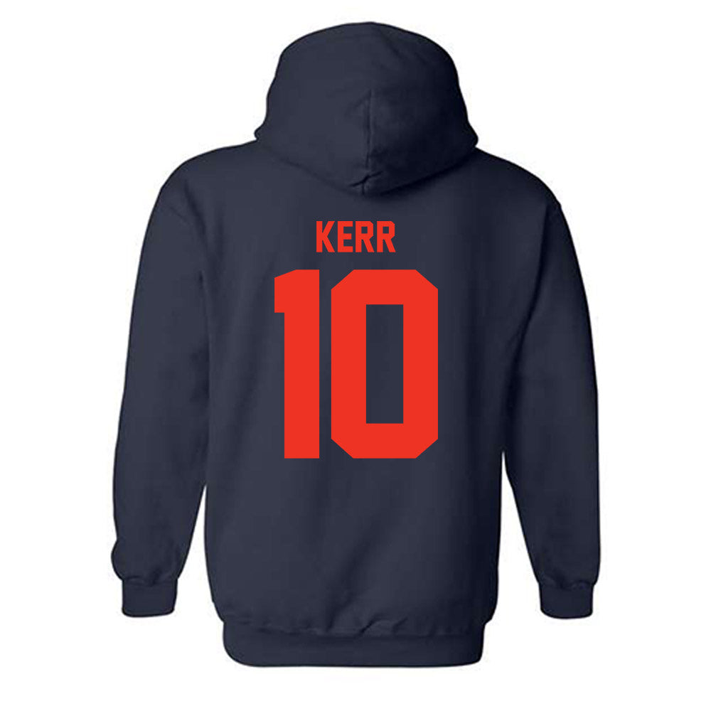 Syracuse - NCAA Football : Davien Kerr - Classic Shersey Hooded Sweatshirt-1