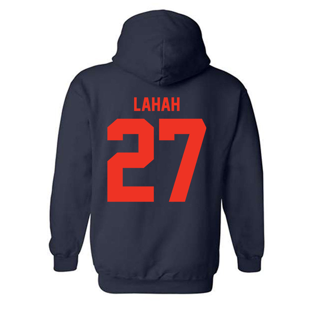 Syracuse - NCAA Women's Lacrosse : Izzy Lahah - Classic Shersey Hooded Sweatshirt-1