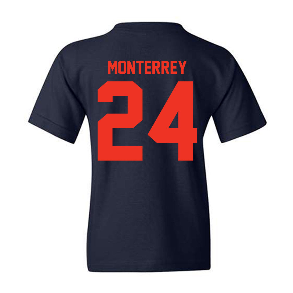 Syracuse - NCAA Women's Soccer : Carolina Monterrey - Classic Shersey Youth T-Shirt-1