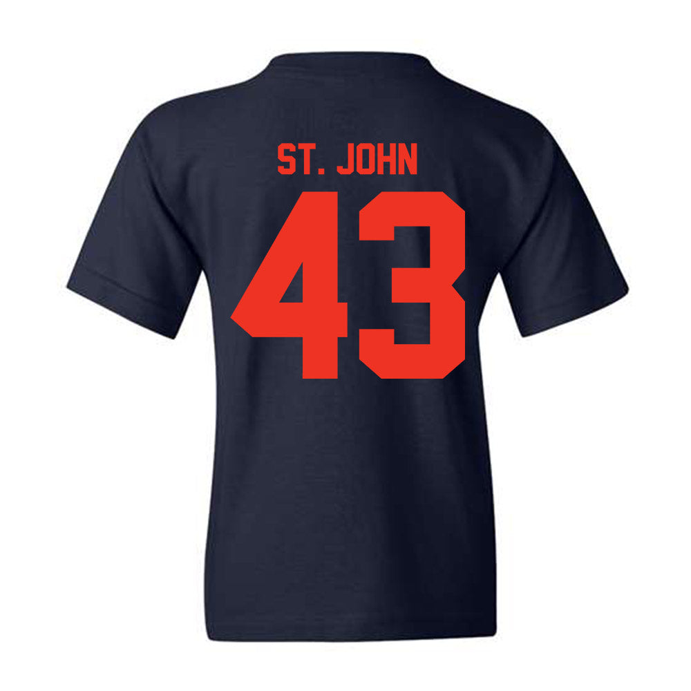 Syracuse - NCAA Football : Garvin St. John - Youth T-Shirt