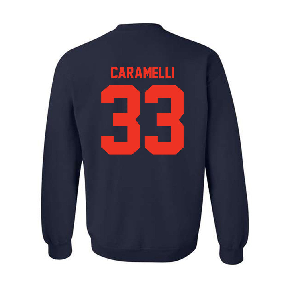 Syracuse - NCAA Women's Lacrosse : Joely Caramelli - Classic Shersey Crewneck Sweatshirt-1