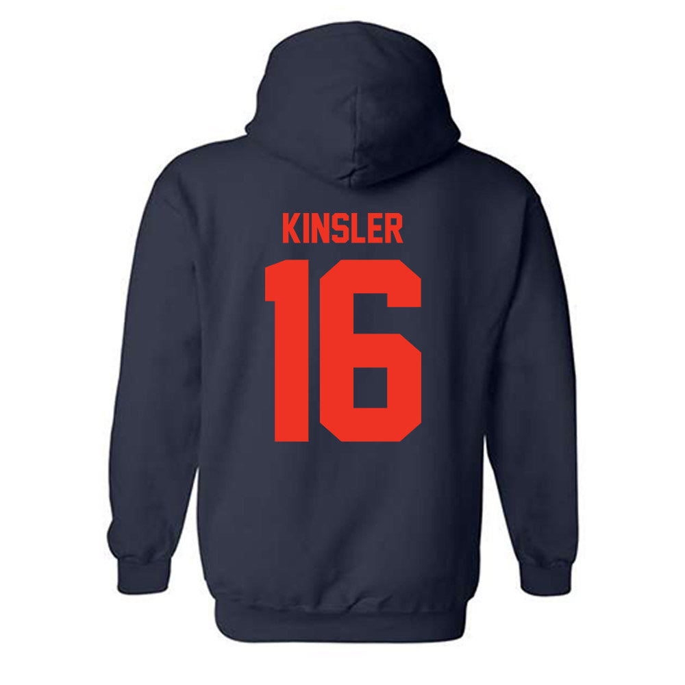 Syracuse - NCAA Women's Ice Hockey : Jackson Kinsler - Classic Shersey Hooded Sweatshirt-1