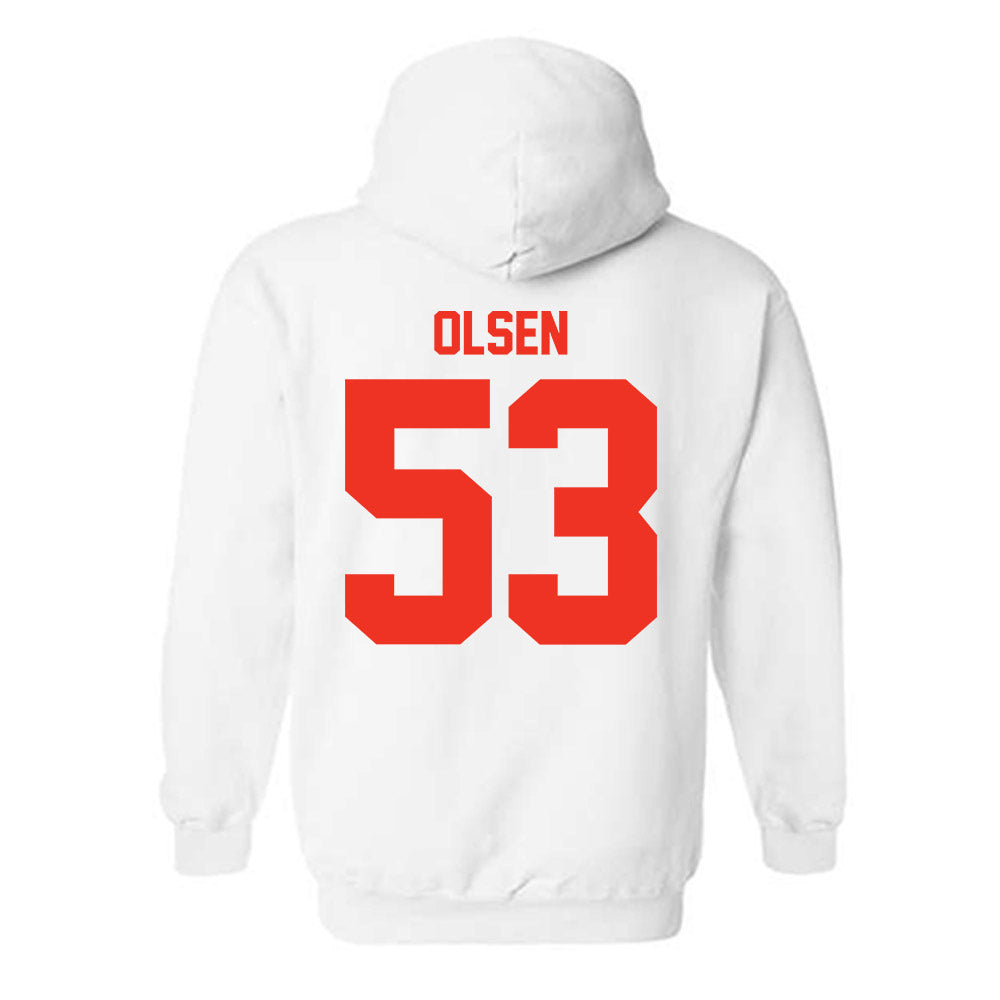 Syracuse - NCAA Football : Ted Olsen - Hooded Sweatshirt