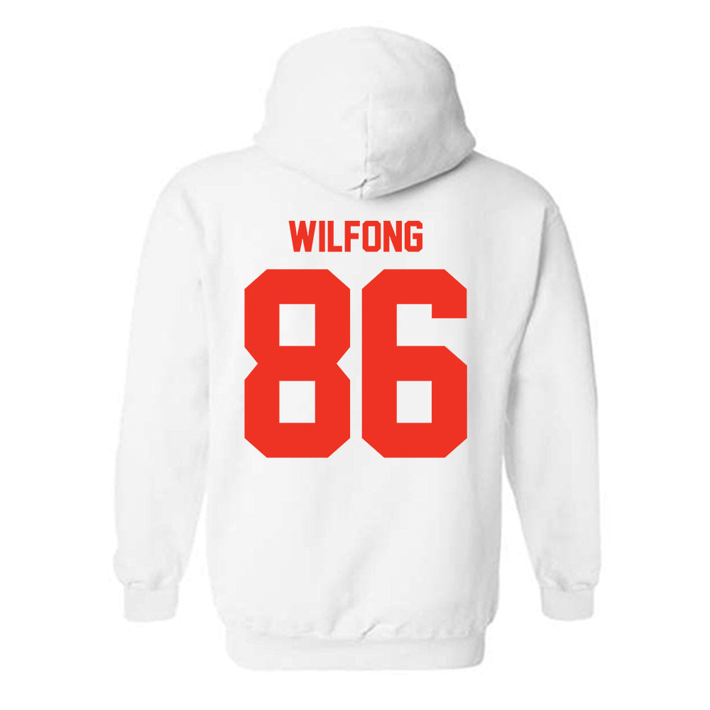 Syracuse - NCAA Football : Terrell Wilfong - Classic Shersey Hooded Sweatshirt-1
