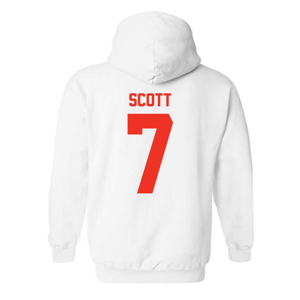 Syracuse - NCAA Men's Soccer : Nathan Scott - Classic Shersey Hooded Sweatshirt-1