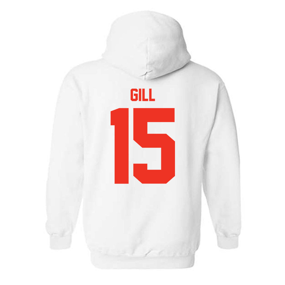 Syracuse - NCAA Football : Darrell Gill - Classic Shersey Hooded Sweatshirt-1