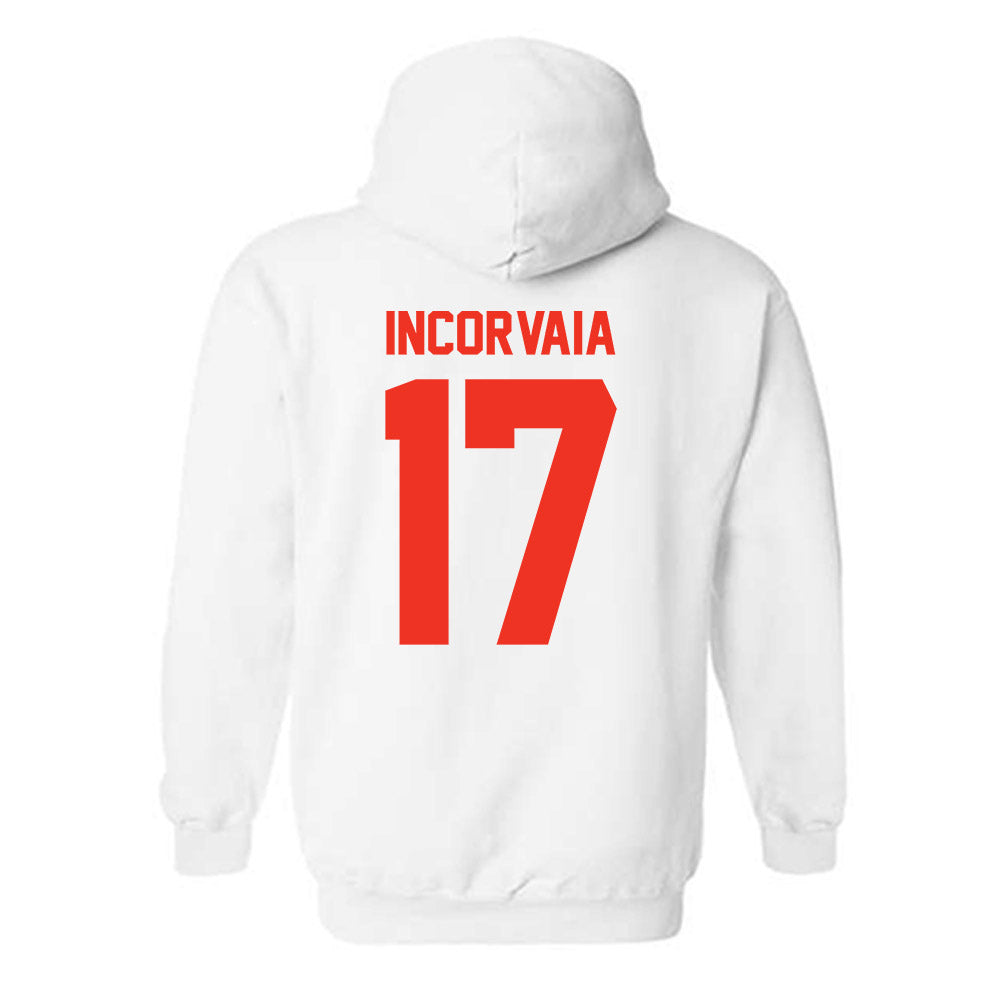 Syracuse - NCAA Women's Soccer : Abby Incorvaia - Classic Shersey Hooded Sweatshirt-1