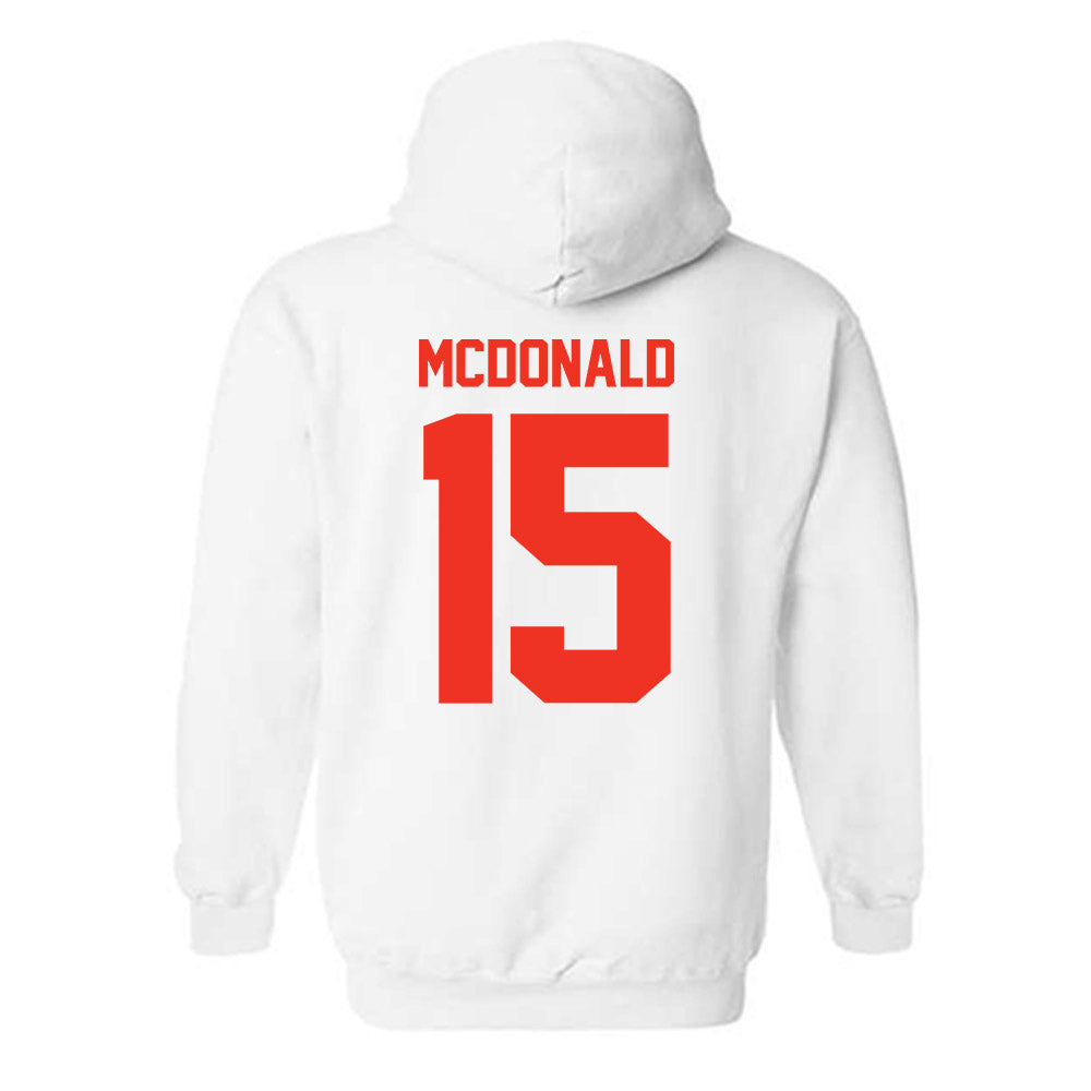 Syracuse - NCAA Football : Derek McDonald - Hooded Sweatshirt