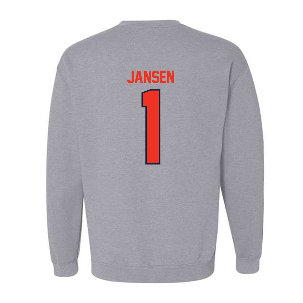 Syracuse - NCAA Men's Soccer : Kyle Jansen - Classic Shersey Crewneck Sweatshirt-1