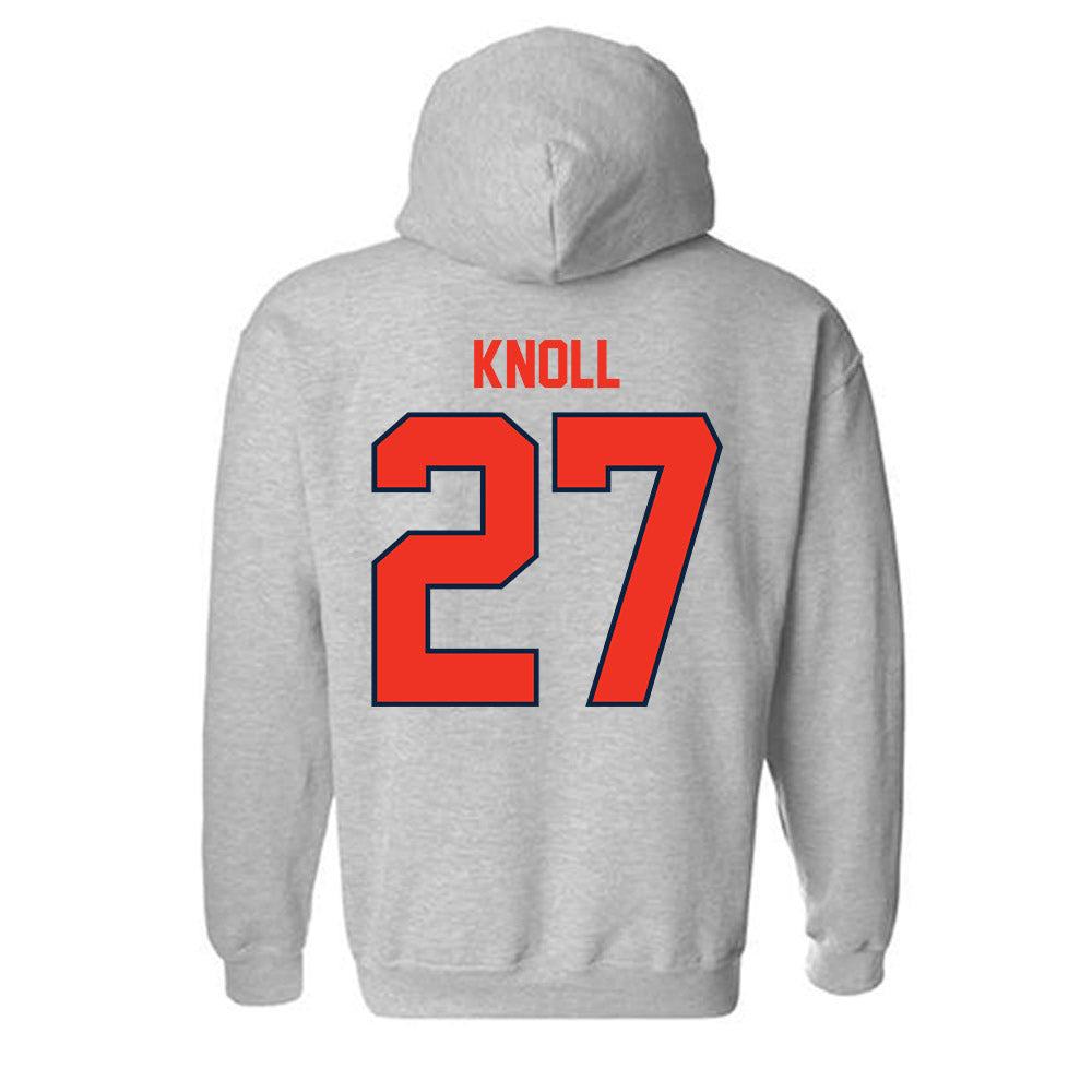 Syracuse - NCAA Women's Ice Hockey : Heidi Knoll - Classic Shersey Hooded Sweatshirt-1
