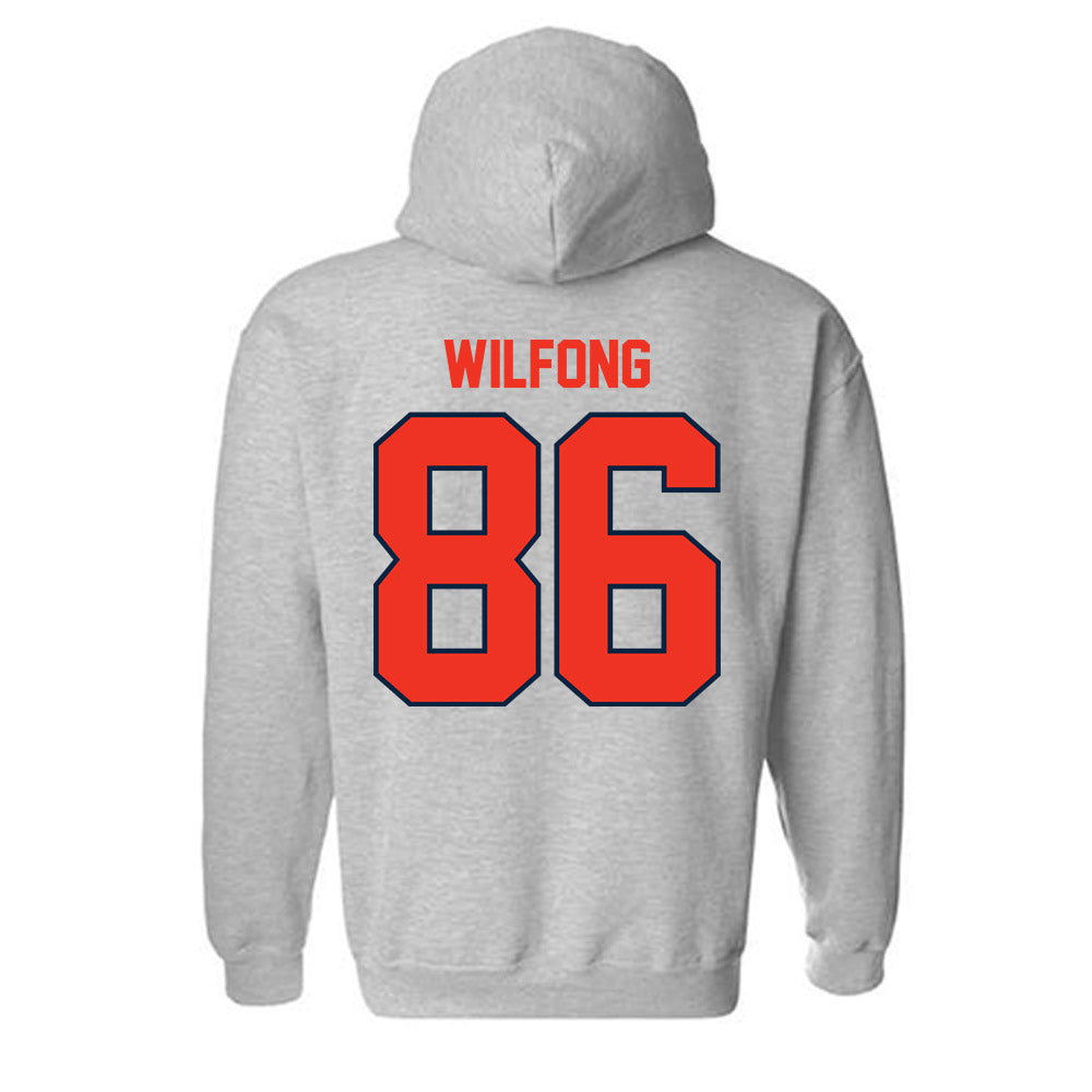 Syracuse - NCAA Football : Terrell Wilfong - Classic Shersey Hooded Sweatshirt-1