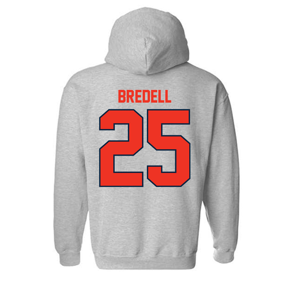 Syracuse - NCAA Football : Ziyyon Bredell - Classic Shersey Hooded Sweatshirt-1