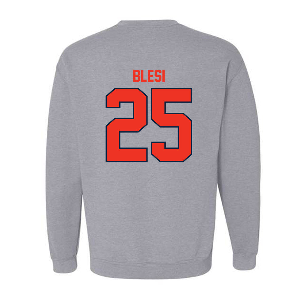Syracuse - NCAA Women's Lacrosse : Ella Blesi - Classic Shersey Crewneck Sweatshirt-1