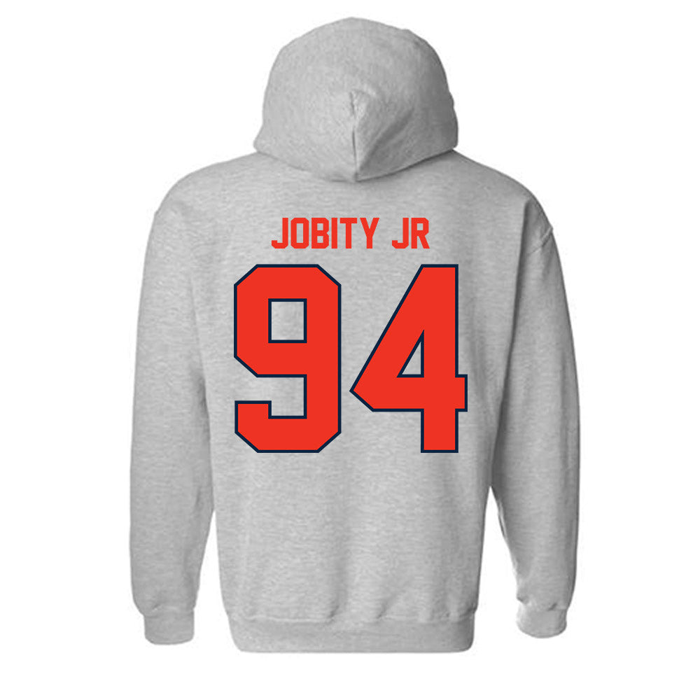 Syracuse - NCAA Football : Kevin Jobity Jr - Classic Shersey Hooded Sweatshirt-1