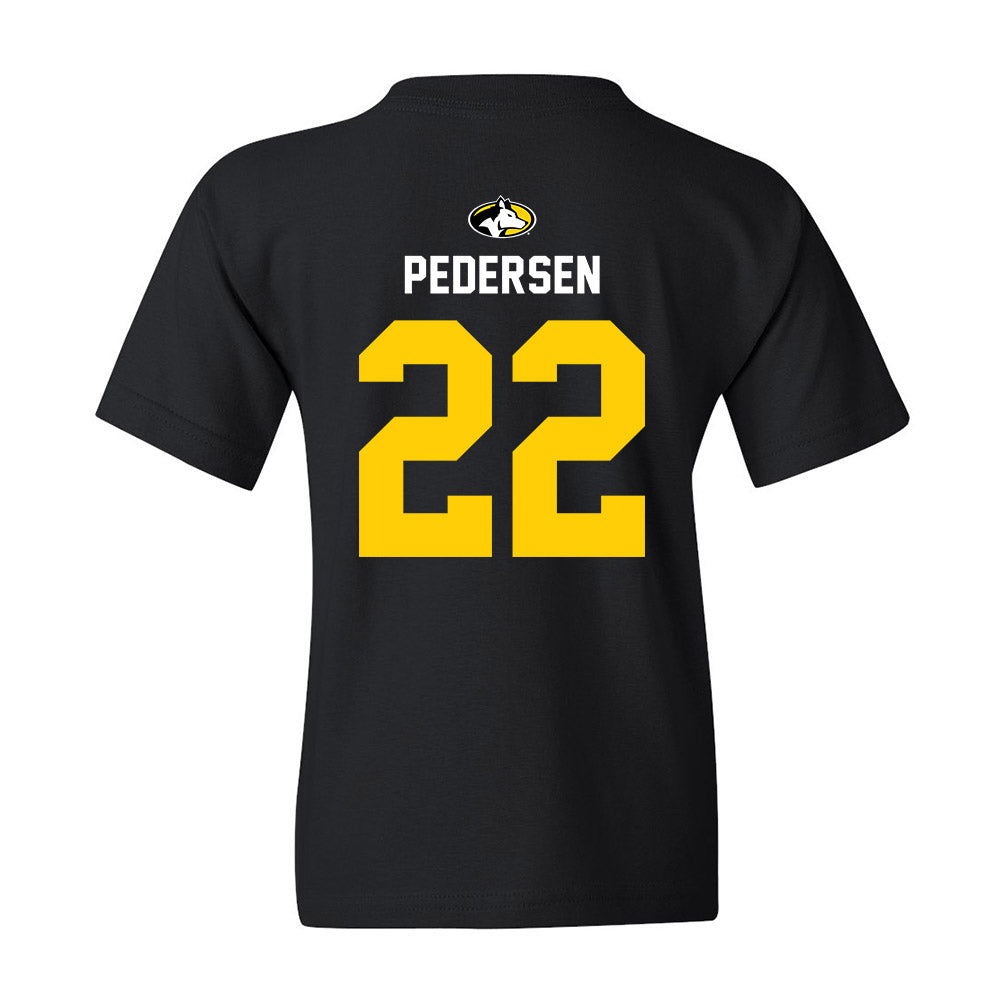 Michigan Tech - NCAA Men's Ice Hockey : Marcus Pedersen - Generic Shersey Youth T-Shirt