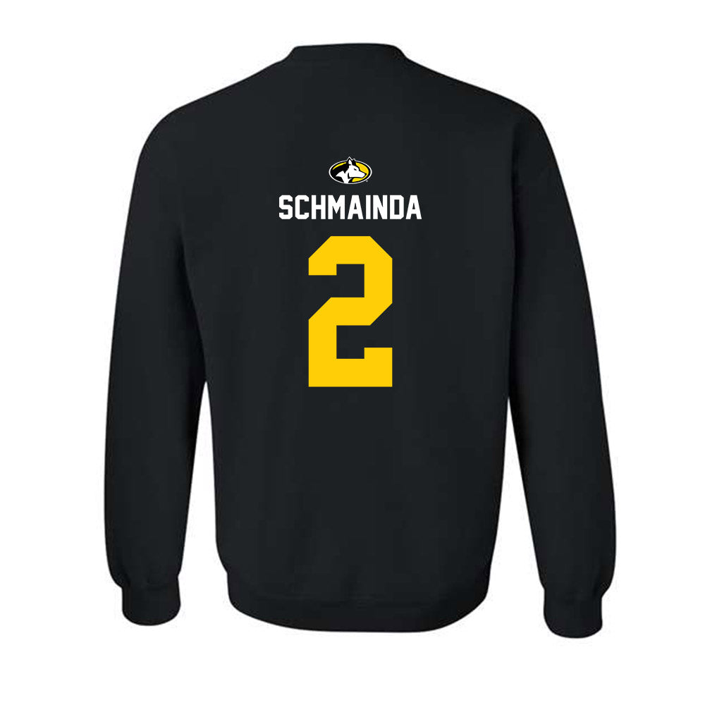 Michigan Tech - NCAA Men's Basketball : Matthew Schmainda Schmainda - Generic Shersey Crewneck Sweatshirt