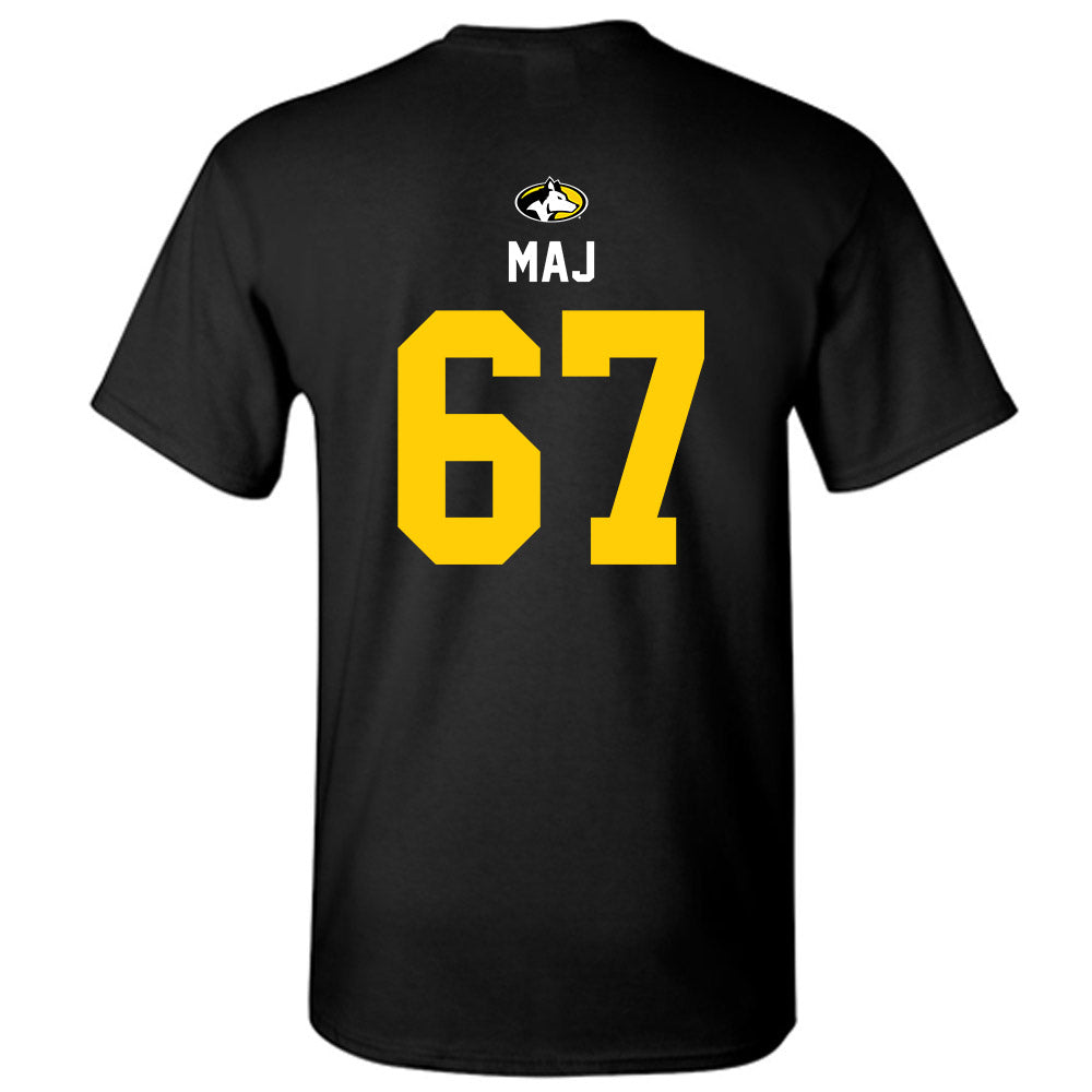 Michigan Tech - NCAA Football : Max Maj - Generic Shersey T-Shirt-1