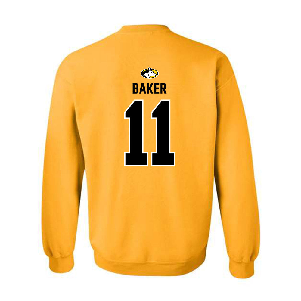 Michigan Tech - NCAA Men's Ice Hockey : Owen Baker - Generic Shersey Crewneck Sweatshirt