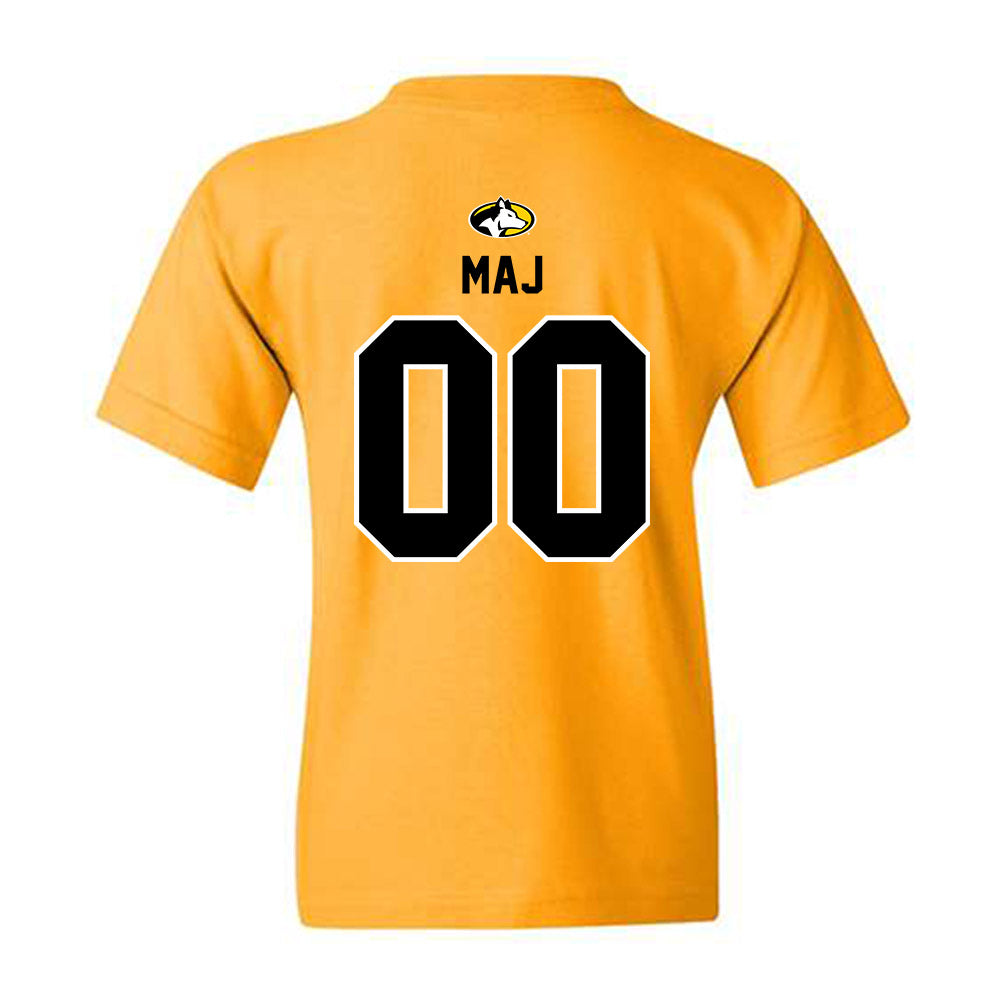Michigan Tech - NCAA Football : Max Maj - Generic Shersey Youth T-Shirt-1