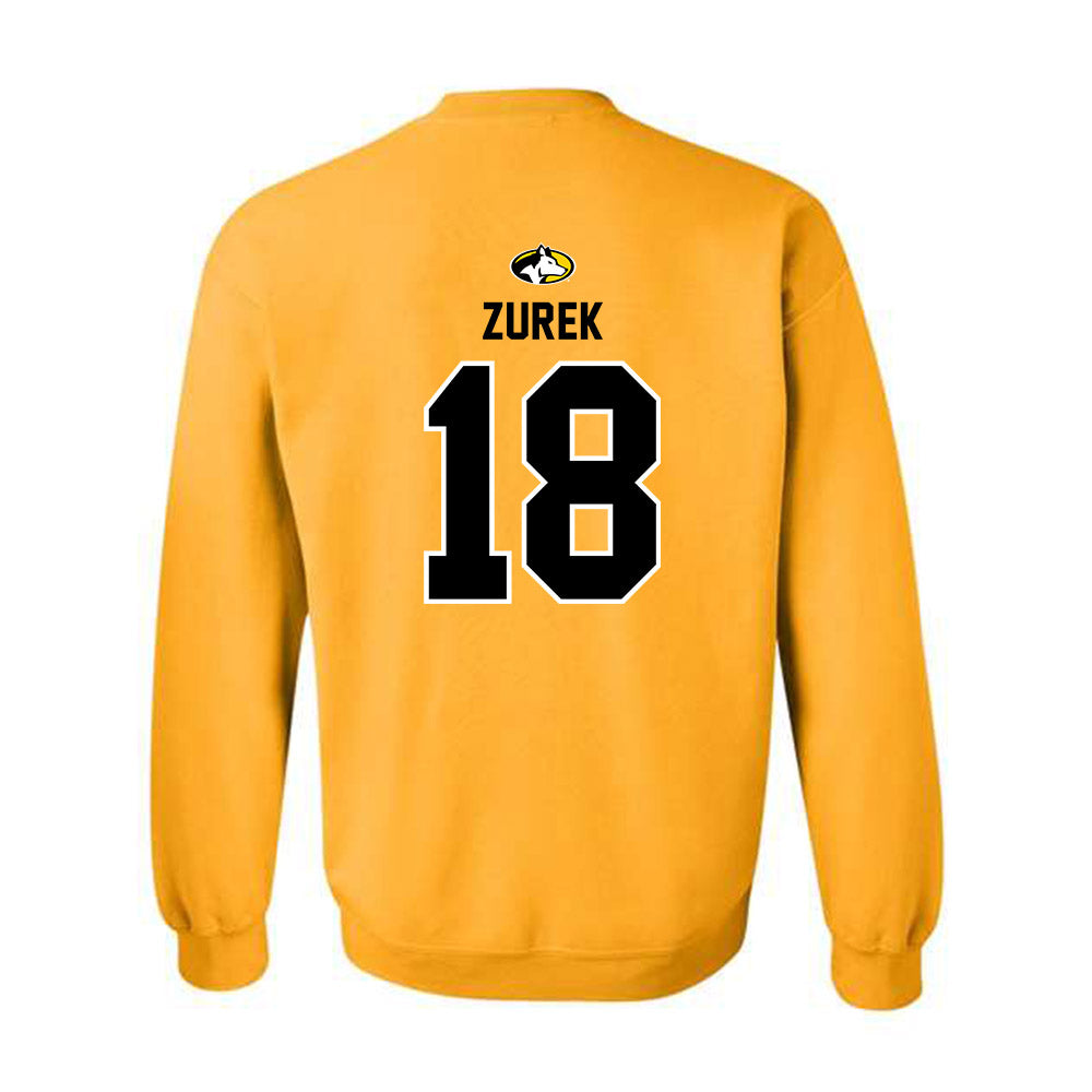 Michigan Tech - NCAA Women's Volleyball : Rachel Zurek - Generic Shersey Crewneck Sweatshirt-1