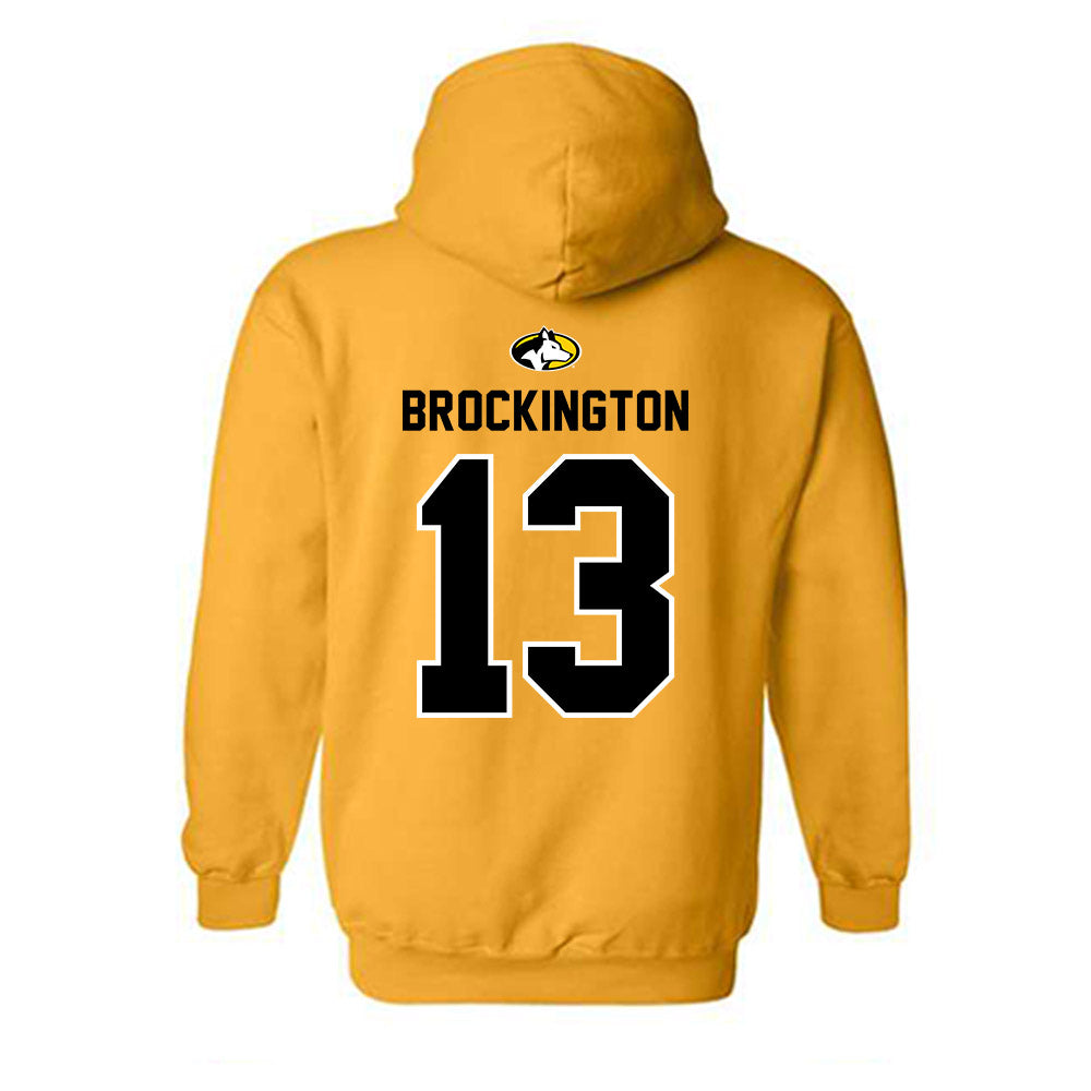 Michigan Tech - NCAA Women's Soccer : Havanah Brockington - Generic Shersey Hooded Sweatshirt-1
