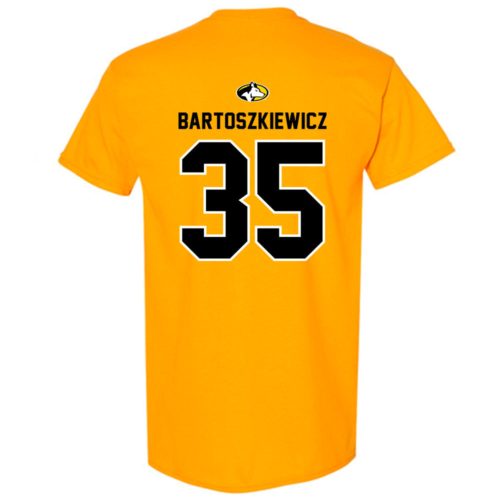 Michigan Tech - NCAA Men's Ice Hockey : Owen Bartoszkiewicz - Generic Shersey T-Shirt-1