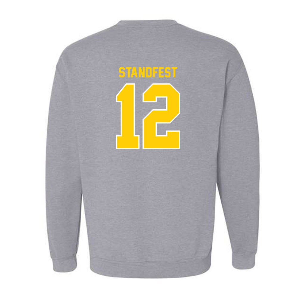 Michigan Tech - NCAA Women's Basketball : Kendall Standfest - Generic Shersey Crewneck Sweatshirt