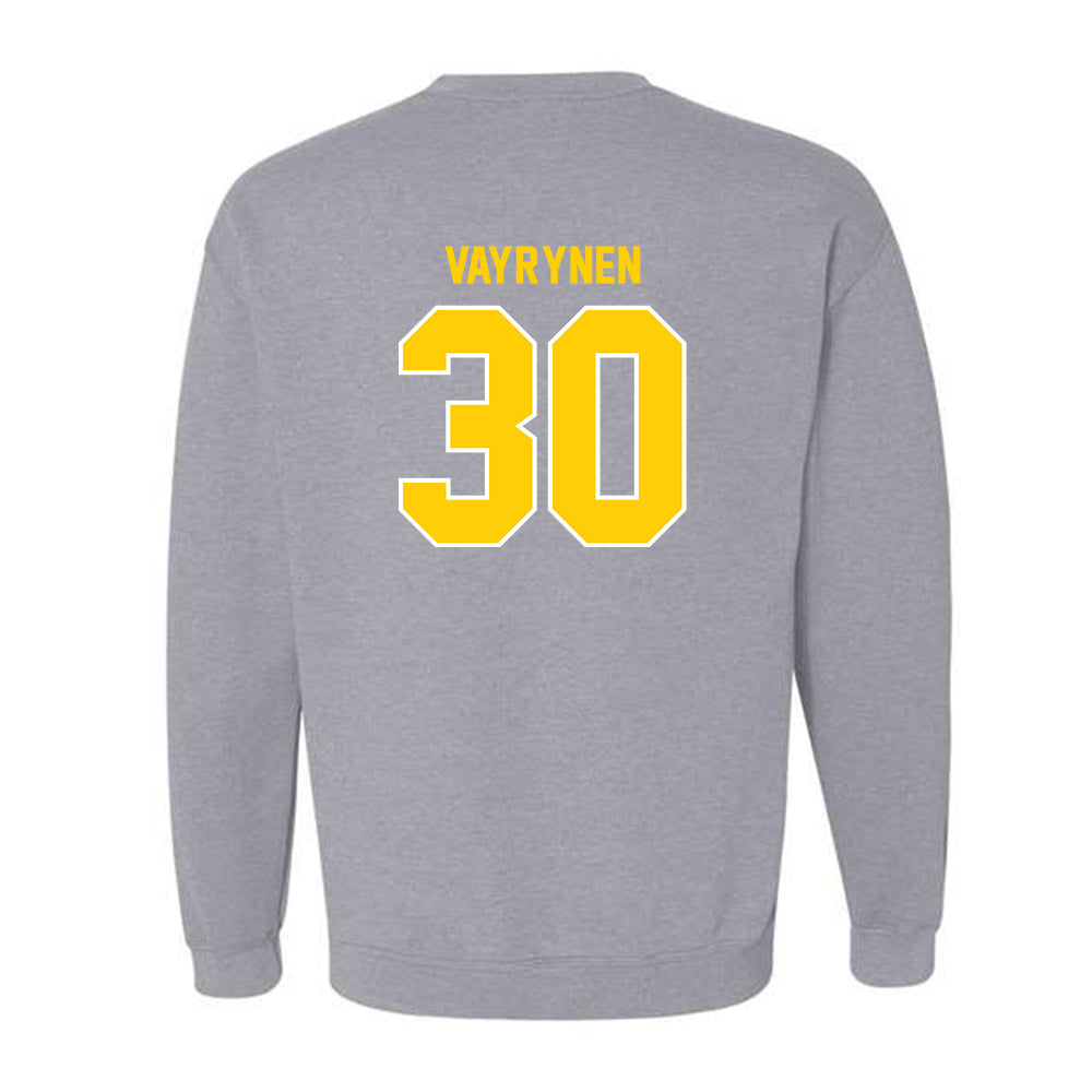 Michigan Tech - NCAA Men's Ice Hockey : Max Vayrynen - Generic Shersey Crewneck Sweatshirt