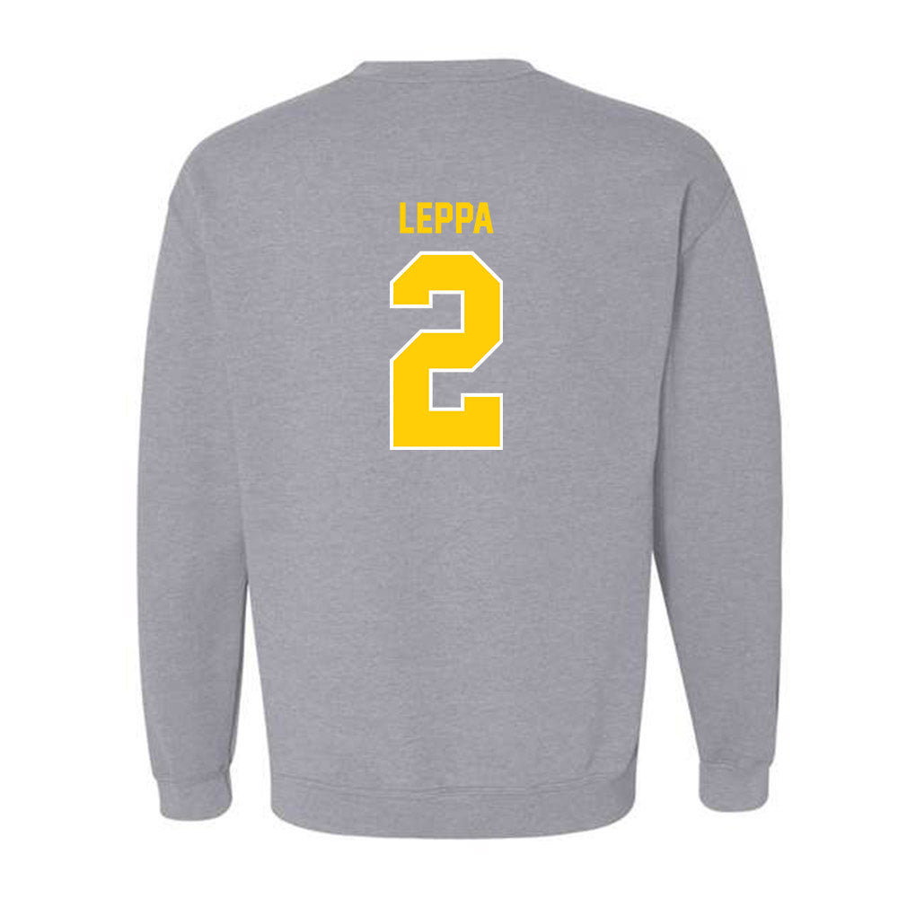 Michigan Tech - NCAA Men's Ice Hockey : Tom Leppa - Generic Shersey Crewneck Sweatshirt