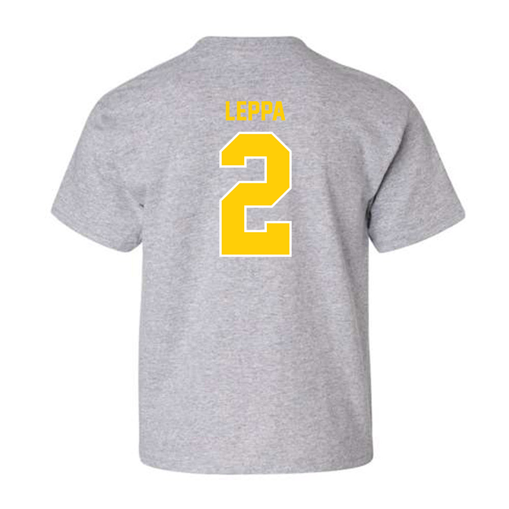 Michigan Tech - NCAA Men's Ice Hockey : Tom Leppa - Generic Shersey Youth T-Shirt