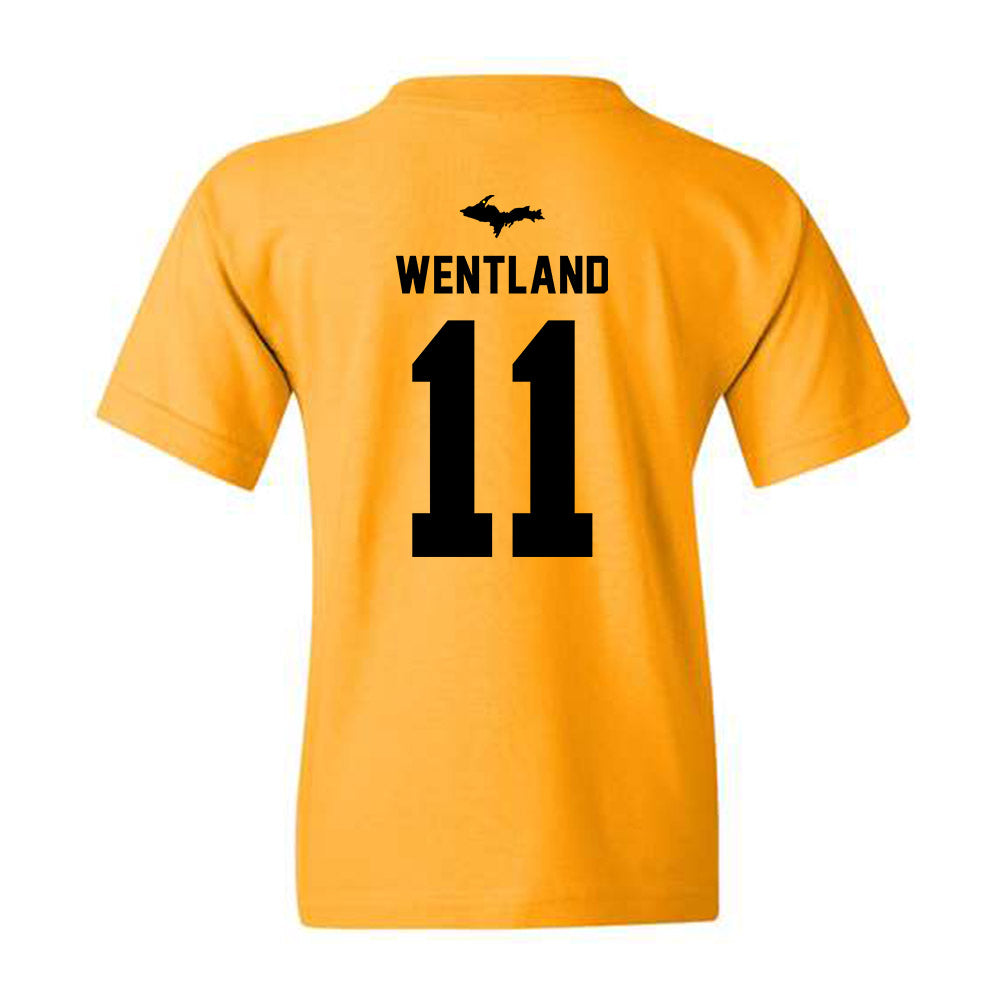 Michigan Tech - NCAA Women's Soccer : Marissa Wentland - Generic Shersey Youth T-Shirt