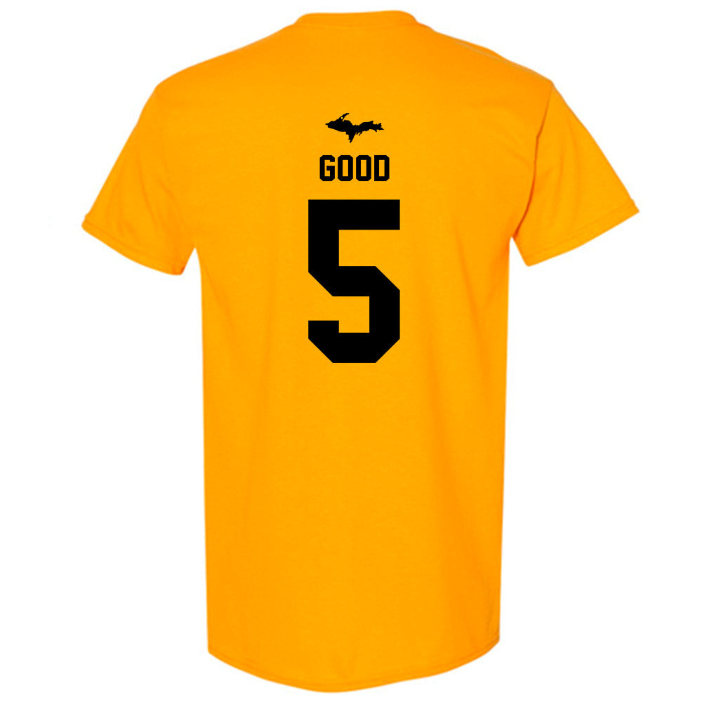 Michigan Tech - NCAA Football : Dionte' Good - Generic Shersey T-Shirt-1